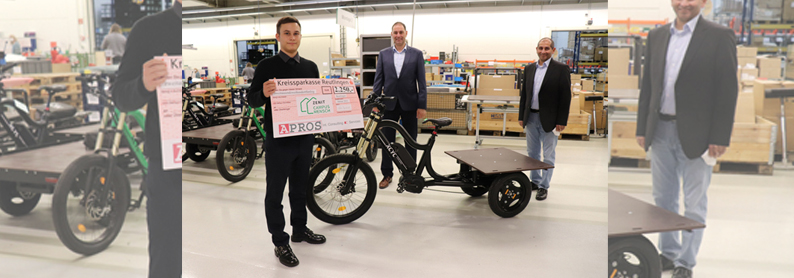 SPENDEN܂ERGABE BEI XCYC IN CALW